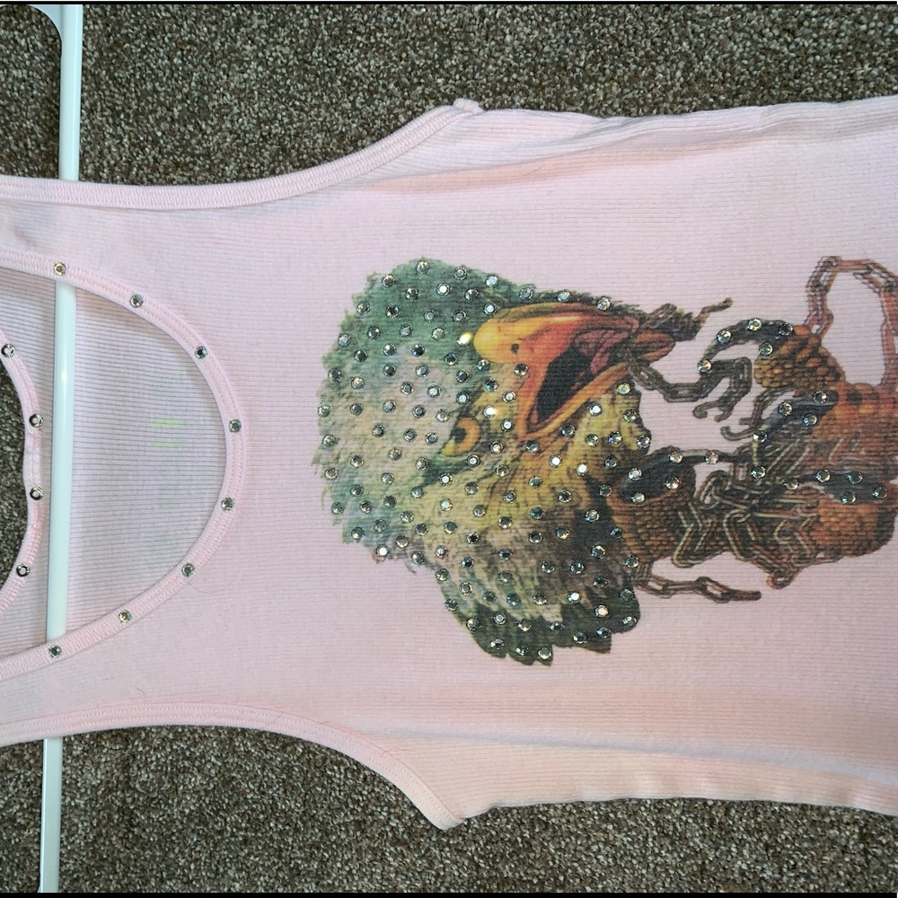 y2k jeweled top